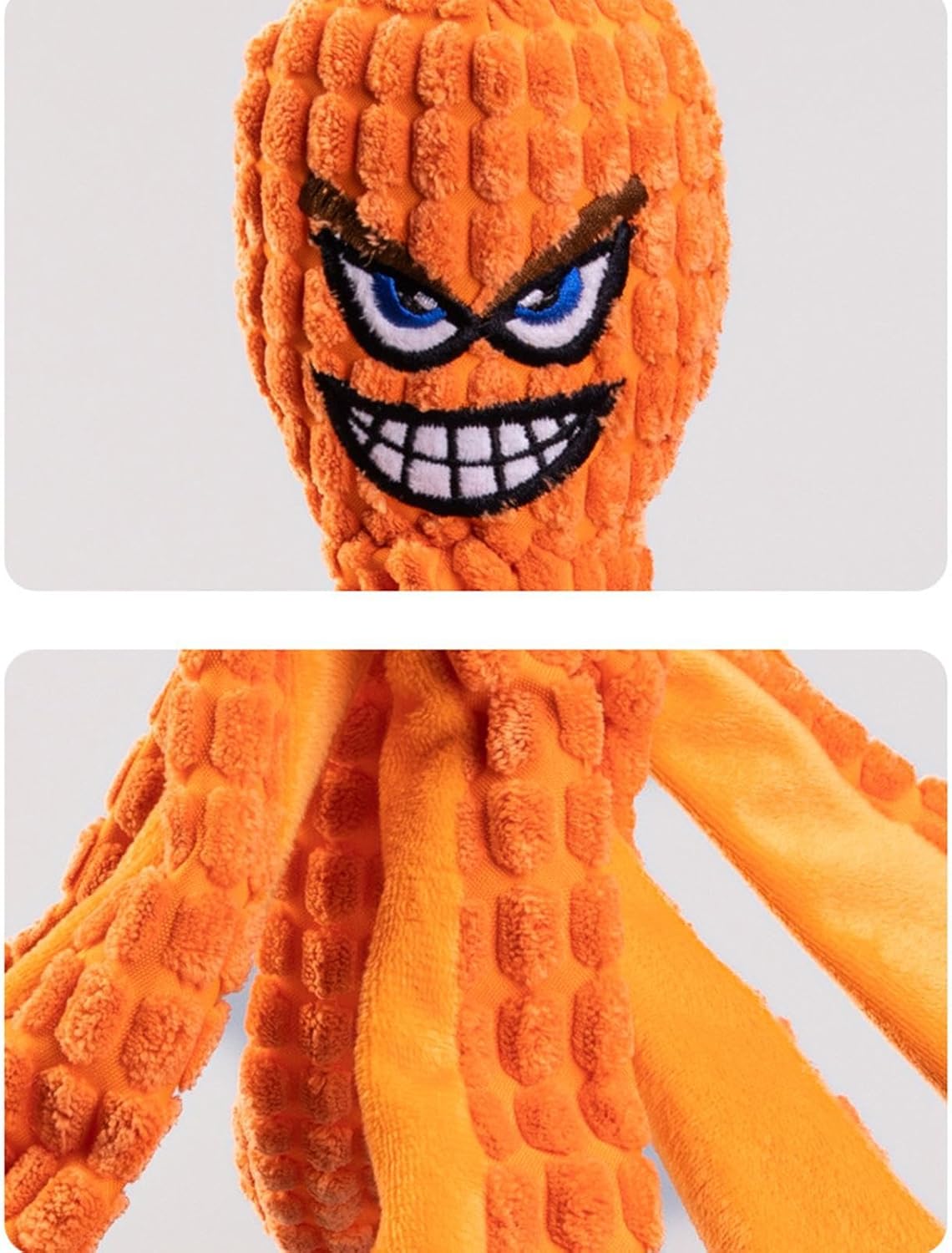 Dog Toys, Squeaky Dog Toys, Octopus Puppy Teething Squeaky Crib Toys - Bite Resistant Pet Products for Small Medium Breeds and