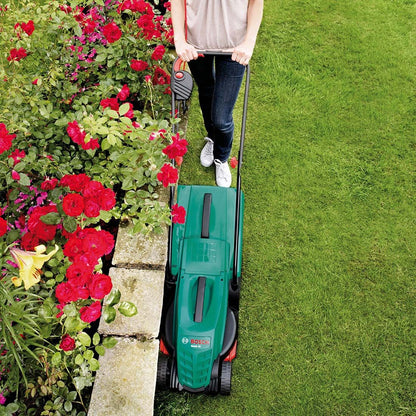 Bosch Green Rotak 32-12 Corded Electric Rotary Lawn Mower 1200W 240v